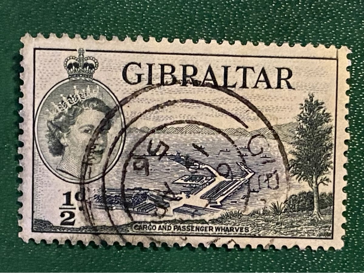 Alle Briefmarken: Timbres - Gibraltar – Gebraucht aus Petit-Lancy von Solcarm 4