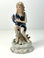 Muse mit Lyra CAPODIMONTE Porzellan Figur 1920 - 60