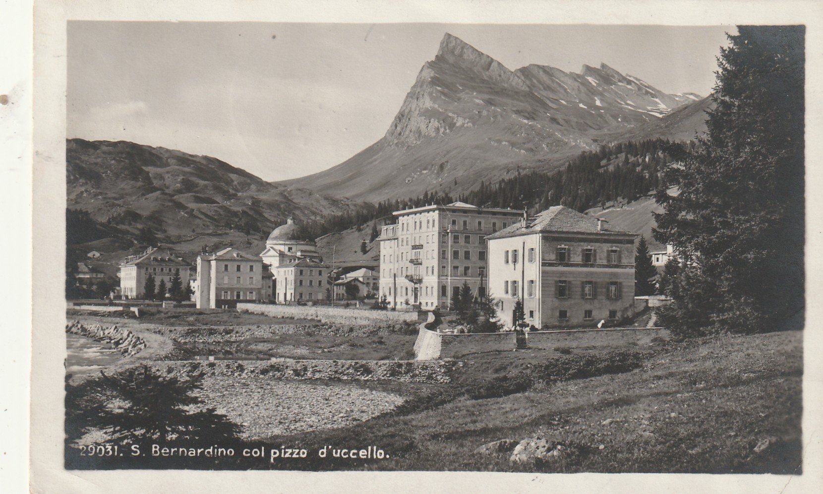 Cartoline postali: San Bernardino – Usato da Rorschacherberg venduto da fratovi2