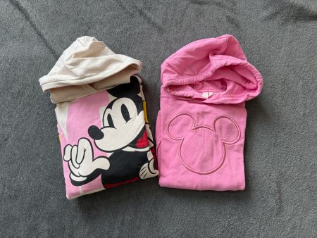 Mickey Mouse Hoodie Set, Grösse XS bzw.170, Top Zustand