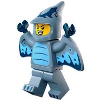 LEGO CMF Series 27: Pterodactyl Costume Fan (col27-6)‪‪‪‪‪‪