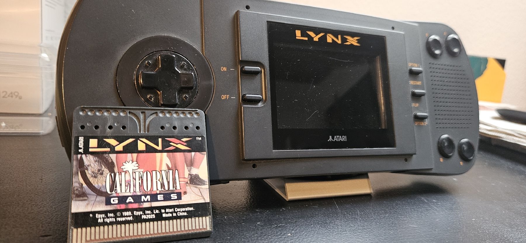 Atari Console: Atari Lynx Konsole + California Games – Usato da Belp venduto da Ginus85