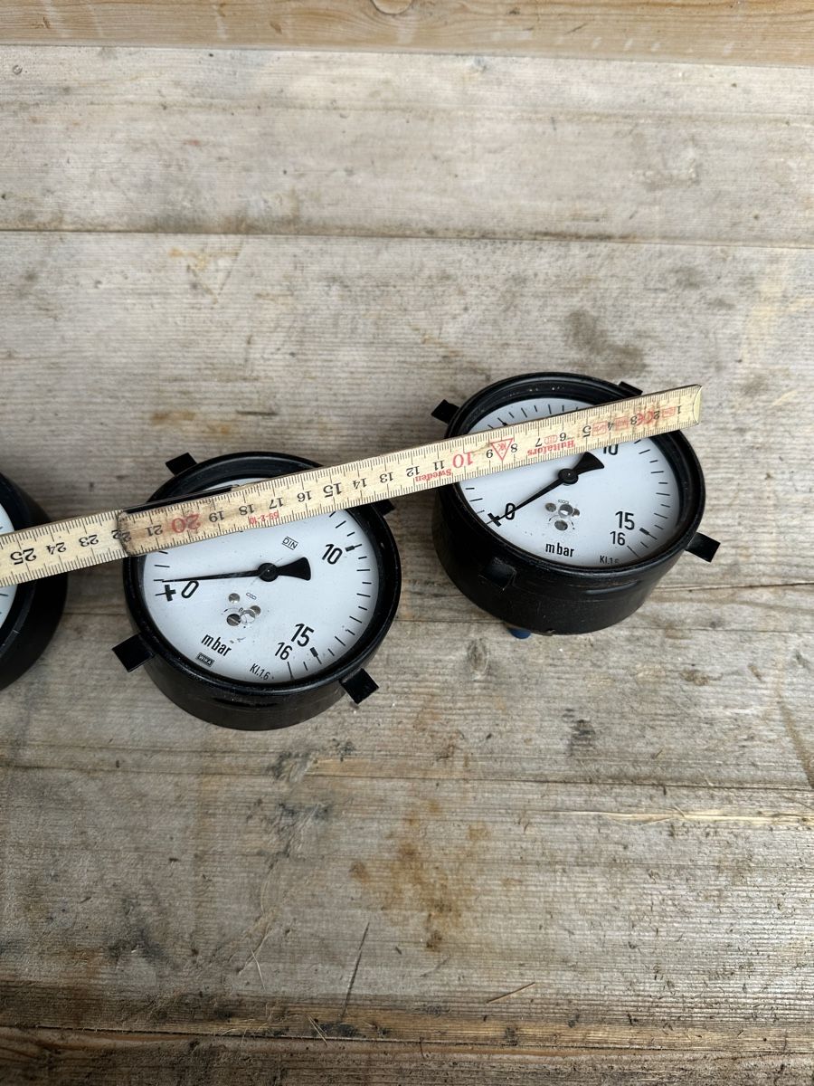 Mesurer: 3 Manometer – D'occasion à Villmergen par Bezdupe 9