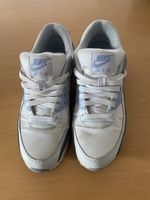 Nike Air Max 90 Sneaker weiss blau gebraucht