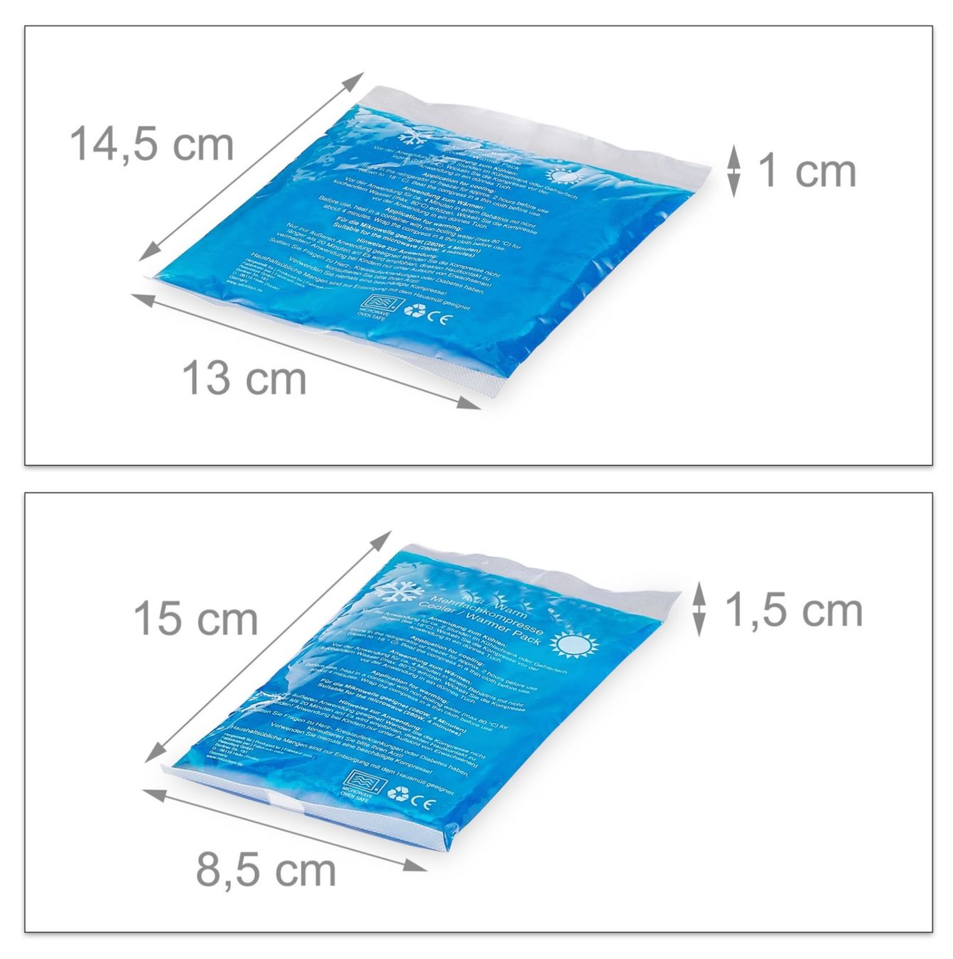 Sonstige Körperpflege: Kühlpads Gel 8er Set – Neu und originalverpackt aus Bülach von SwissStoreInShop 3