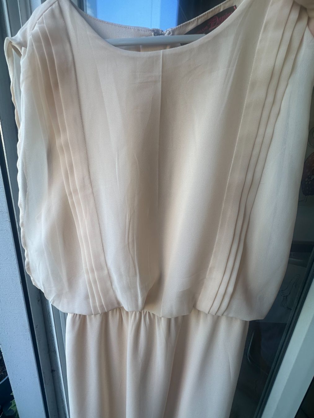 Tom Tailor Vestiti: Kleid (Crème) – Nuovo (secondo la descrizione) da Zürich venduto da stibuka 1