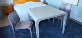 Alias Ilvolo Tisch und 4 Laleggera Stühle