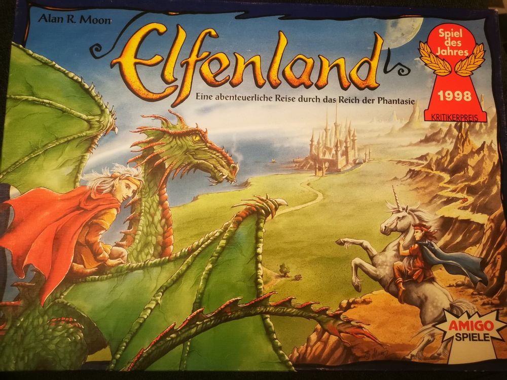 Elfenland - Boîte Métallique - Jeu De Société Amigo Games