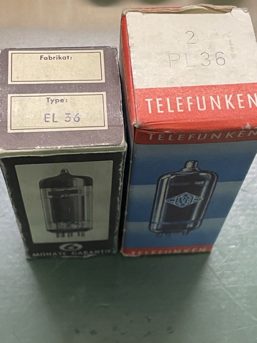 Telefunken Componenti elettronici: PL36, EL36 Röhre  – Nuovo (secondo la descrizione) da Oftringen venduto da Jradioman 1