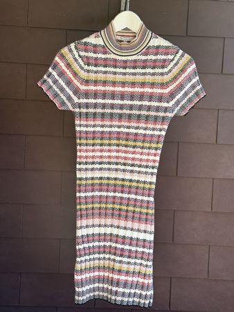 Rebecca Minkoff bunt chic qualität Kleid - Gr.M