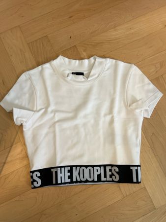 The Kooples Damen T-Shirt Weiss EU 1 neu