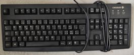 CHERRY Tastatur Schwarz 