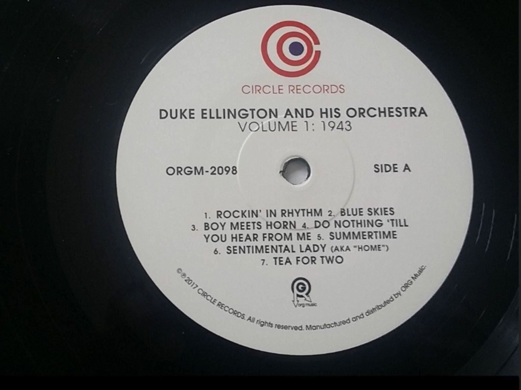 Dischi in vinile: Duke Ellington 1943 volume 1 – Usato da Noes venduto da Orsomarso72 2