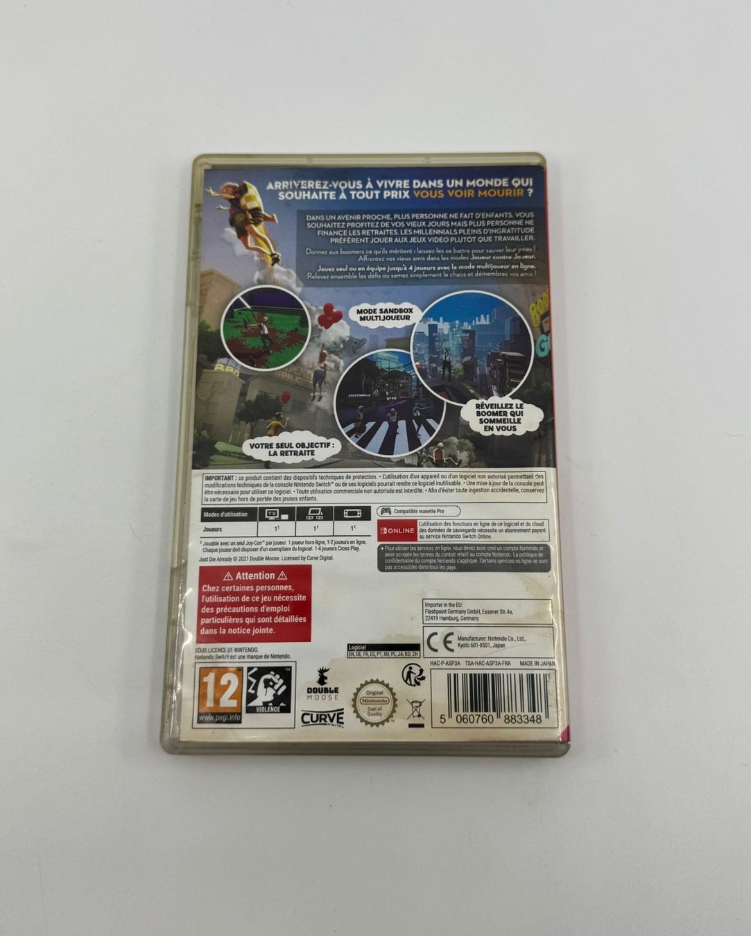 Giochi: Just Die Already (Nintendo Switch) – Usato da Herisau venduto da Seyashop1 2