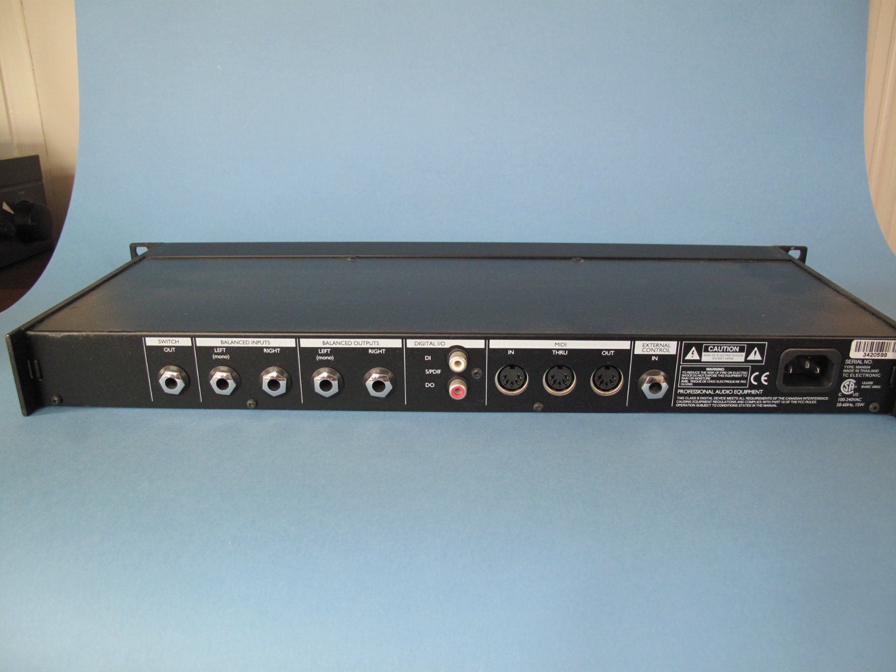 TC Electronic Equalizzatori: t.c. electronic G MAJOR Guitare Processor – Usato da Winterthur venduto da salzfass.19 4