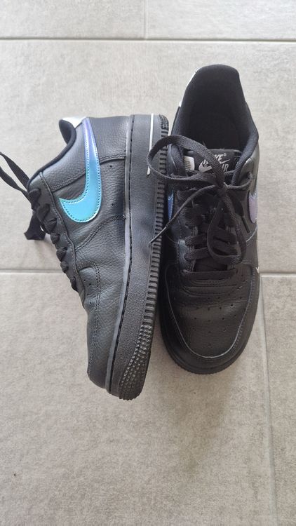 Nike Scarpe da uomo: Nike Air Force 1 low sneaker schwarz/blau/ Silber Neu – Nuovo (secondo la descrizione) da Rheinau venduto da inStyleSg 4