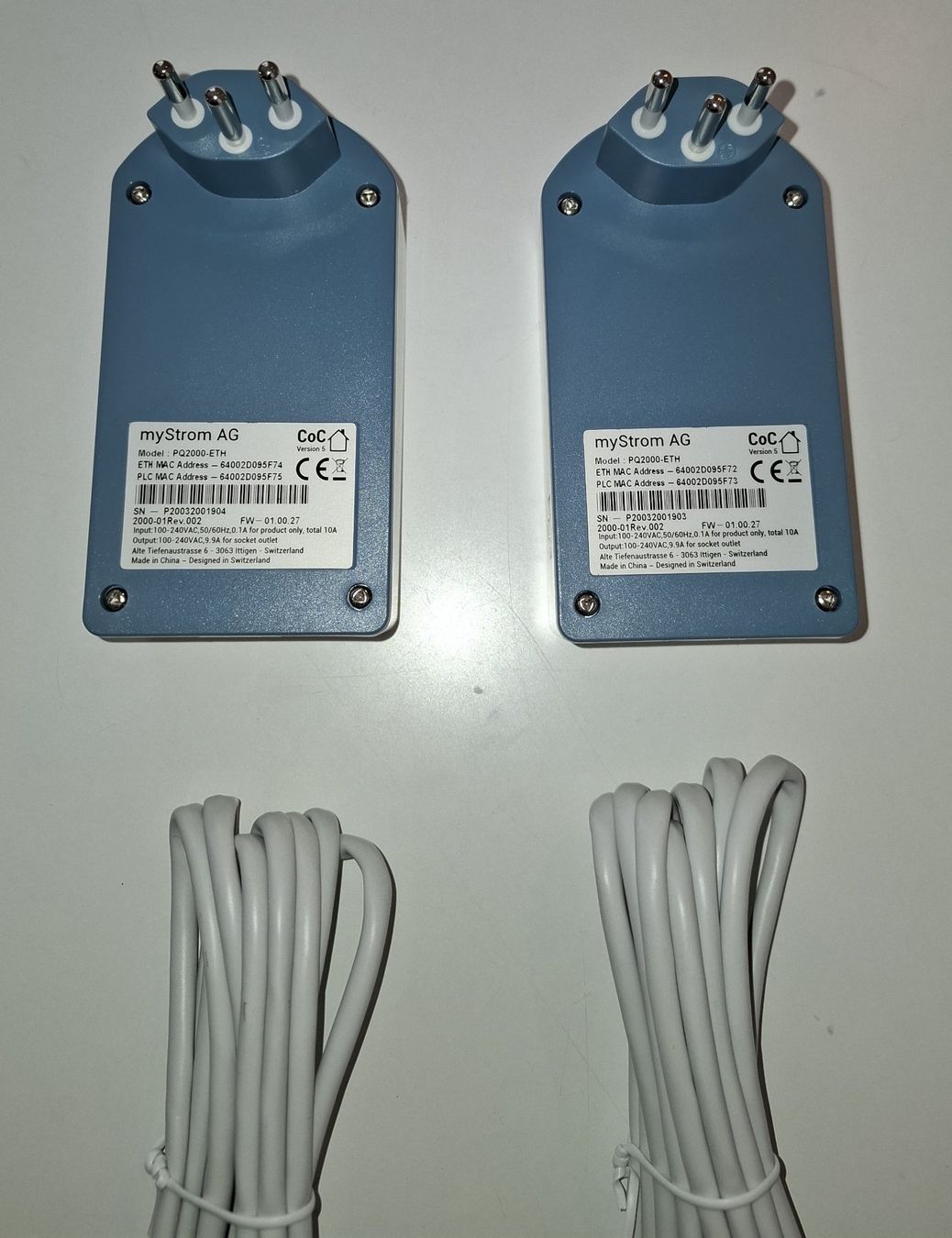 Componenti elettronici: myStrom 2000 Connection Kit PQ2000-ETH – Usato da St. Gallen venduto da WWL 4