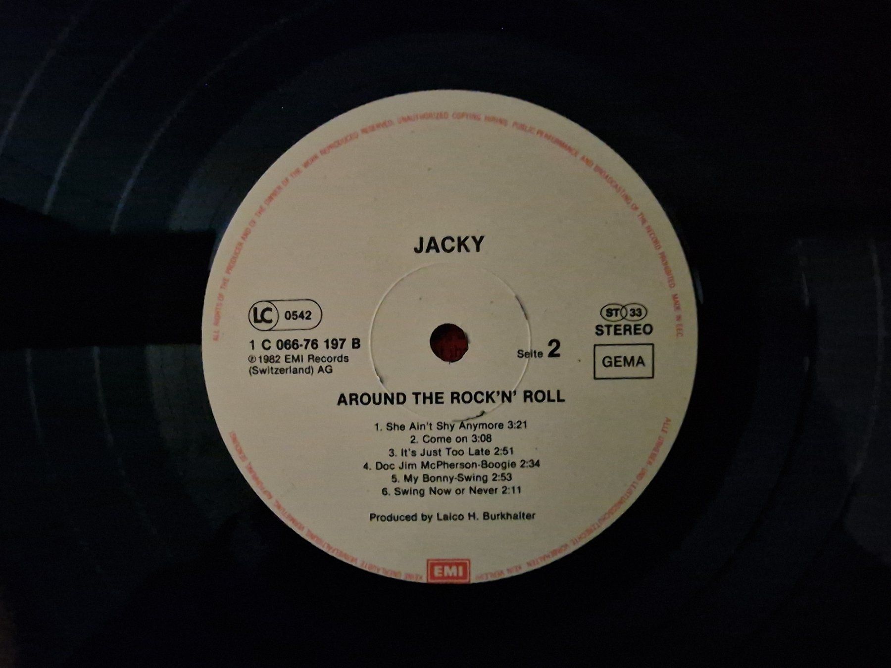 Schallplatten: Jacky LP – Around The Rock 'N' Roll – Gebraucht aus Root von atelier22 2