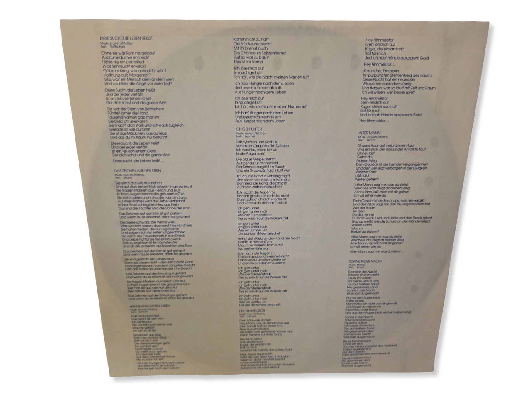 Dischi in vinile: LP "Sonne in der Nacht" von Peter Maffay – Usato da Oberdorf SO venduto da julian027 3