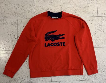 Lacoste Pullover, orange, Top Zustand, Grösse M