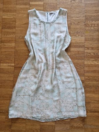 NILE Sommerkleid Seide/Viskose Grösse S, Top Zustand