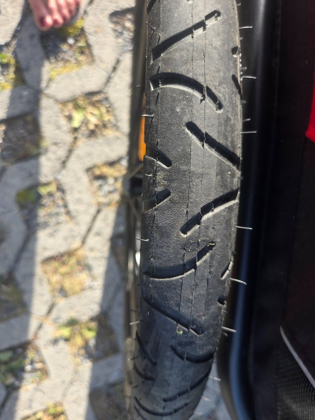 Hamax Remorques: Hamax Outback One inkl. Regenverdeck – D'occasion à Brienz BE par Bopp77 5