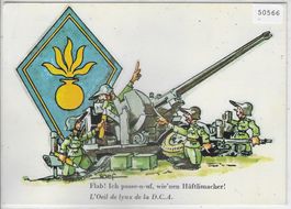 Humor Armee Suisse - Flab! L'Oeil de lynx de la D.C.A.