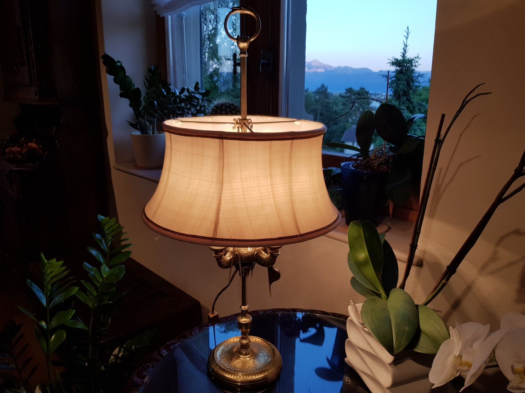 Lampen: Ancienne lampe florentine à 4 feux – Gebraucht aus Echandens von annegug 1