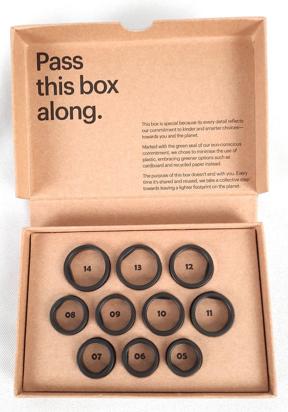 Anelli: ULTRAHUMAN Ring Air Sizing Kit – Nuovo (secondo la descrizione) da Beinwil am See venduto da Restwert_Beinwil 4