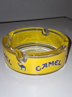 Camel Werbe-Aschenbecher Glas Gelb NEU