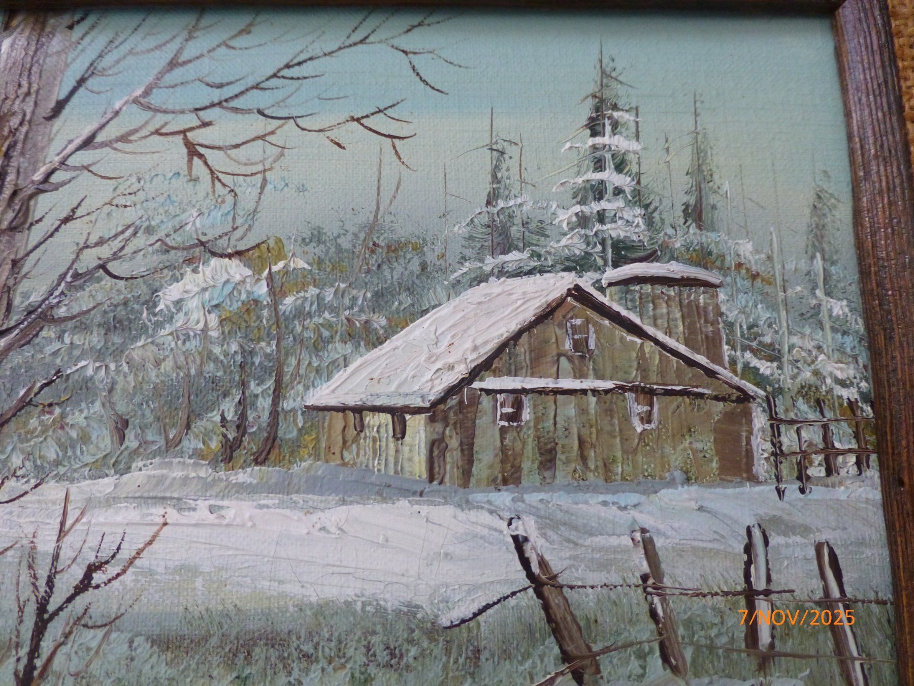 Dipinti: Winterlandschaft Ölgemälde, gerahmt, original. – Usato da Pratteln venduto da Emperial 2