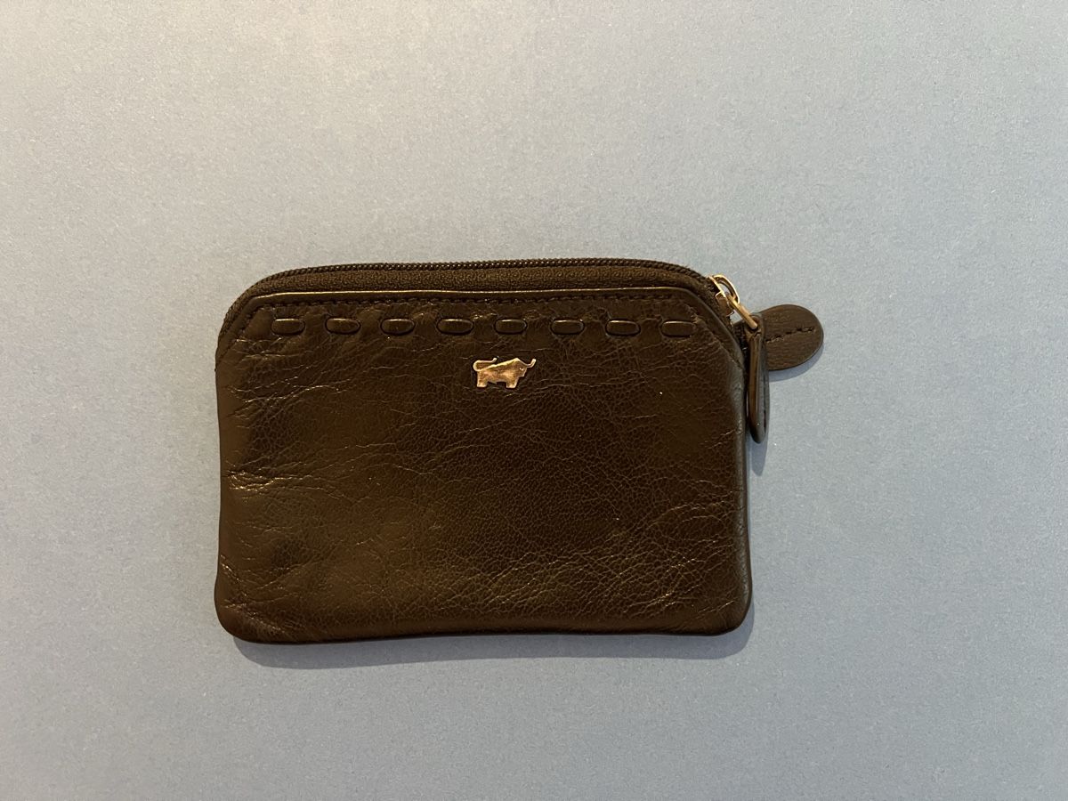 Portafogli: Braun Buffel Leather Wallet in Black – Usato da Zürich venduto da IC2