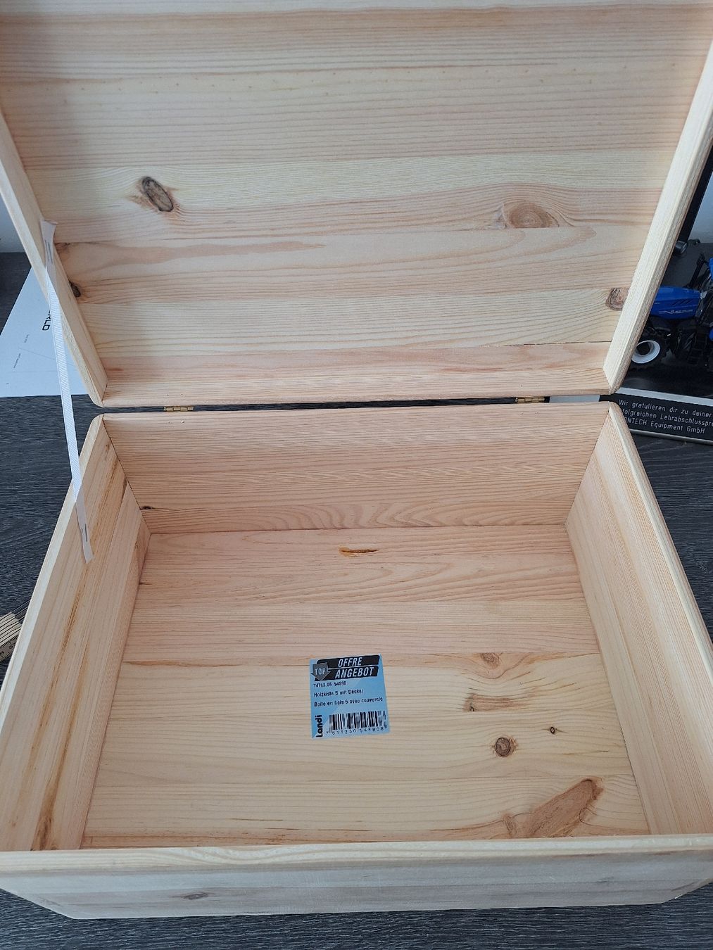 Caisses de transport: Holzkiste – D'occasion à Wanzwil par chlinih93 1