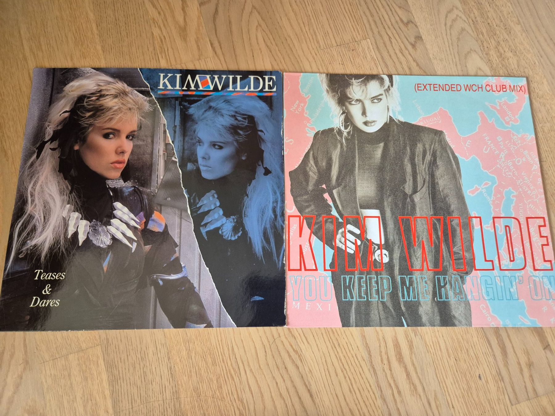 Dischi in vinile: Kim Wilde Schallplatten - "Teases & Dares" + Hit Single! – Usato da Stäfa venduto da Arjen2011