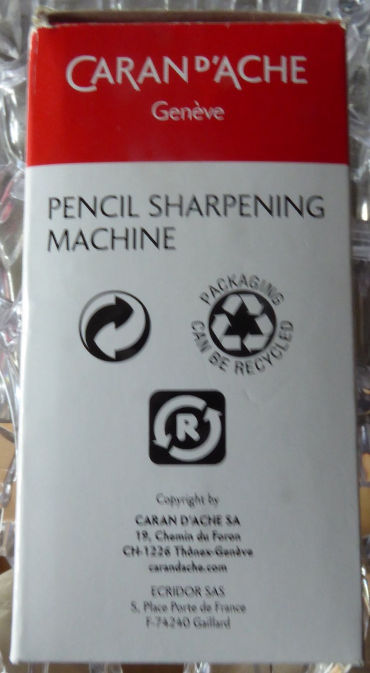 Caran D'Ache Temperini: CARAN D'ACHE Bleistift Spitzmaschine – Nuovo e nell'imballaggio originale da Gossau SG venduto da tenerife11 1