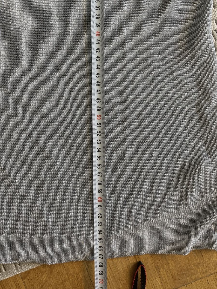 T-shirt: Elegantes Strick-Shirt, Silber, 40 – Usato da Solothurn venduto da Bobesch08 5