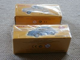 2 Dinky Toys Atlas VW Citroen Ente