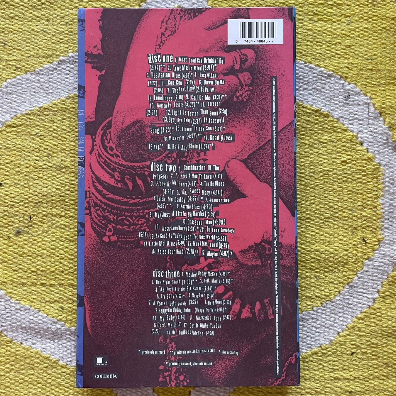 CDs: JANIS JOPLIN-3CD BOX SET JANIS – Gebraucht aus Rorschacherberg von CD-Roli 1
