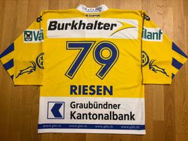 ORIGINAL HC DAVOS # 79 RIESEN TRIKOT 2006/07 HCD XL