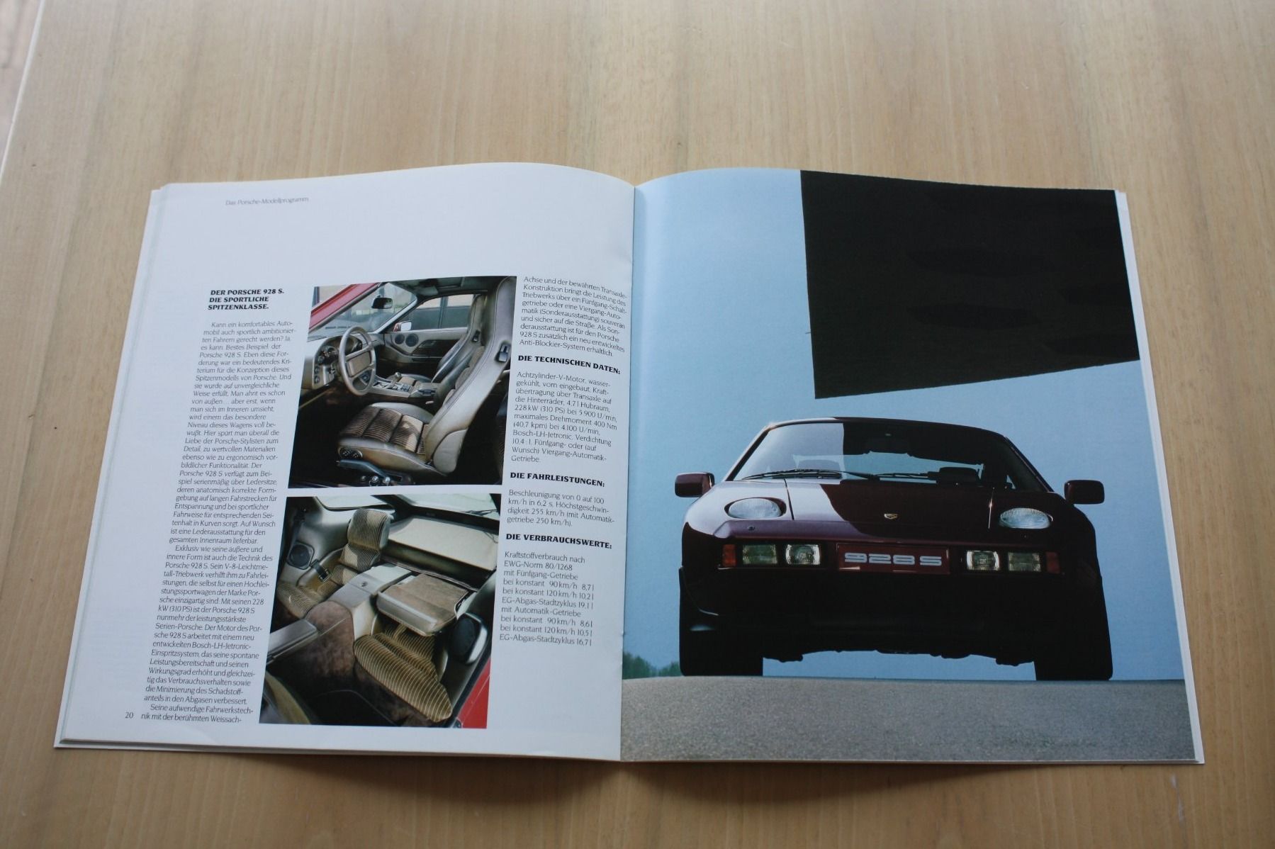 Porsche Dokumente: Porsche Programm Prospekt 1985 – Gebraucht aus Wikon von erwin400 6