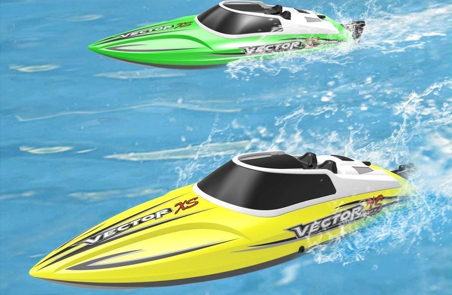 Modellismo RC: Brushed Rennboot, Vector XS, RTR-Set von Volantex – Nuovo e nell'imballaggio originale da Entlebuch venduto da Hebu 3