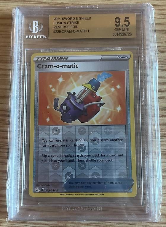 Sammelbilder & Trading cards: Cram-o-matic PSA9.5 Trainer – Gebraucht aus Thalwil von Y.F.N