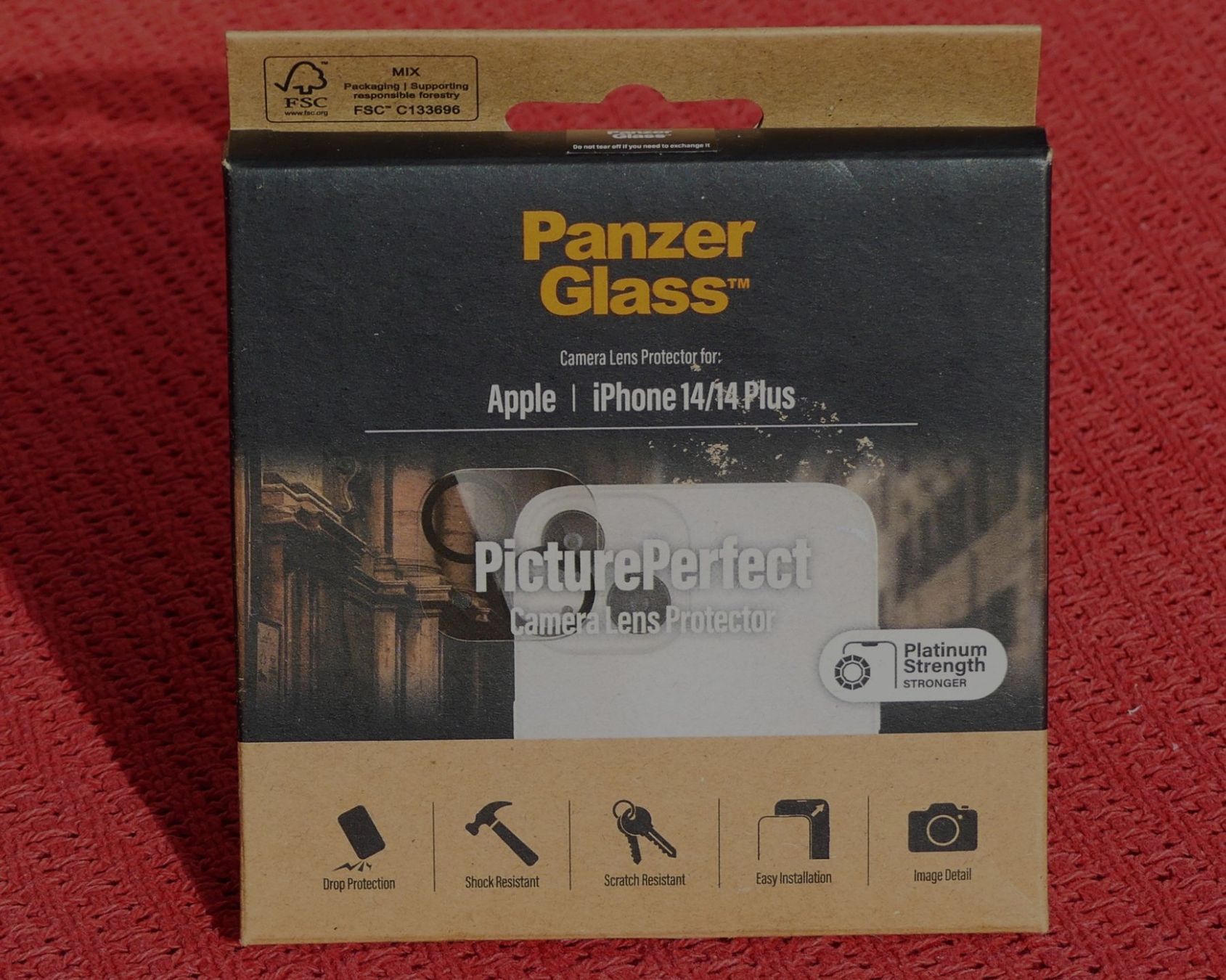 Panzerglass Cover & Protezioni schermo: iPhone 14 / 14Plus Kamera Objektiv Protector Panzer Glas – Nuovo e nell'imballaggio originale da Lyssach venduto da YYZ10
