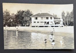 Estavayer Plage, Camping ca. 1950