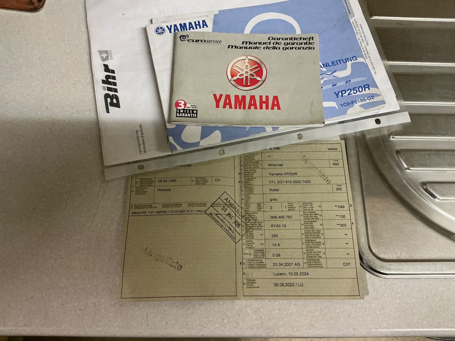 Yamaha Scooters: Yamaha YP250R – D'occasion à strengelbach par Zoks 9