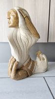 Sculpture vintage en pierre de l'artiste Gene Thomas signée