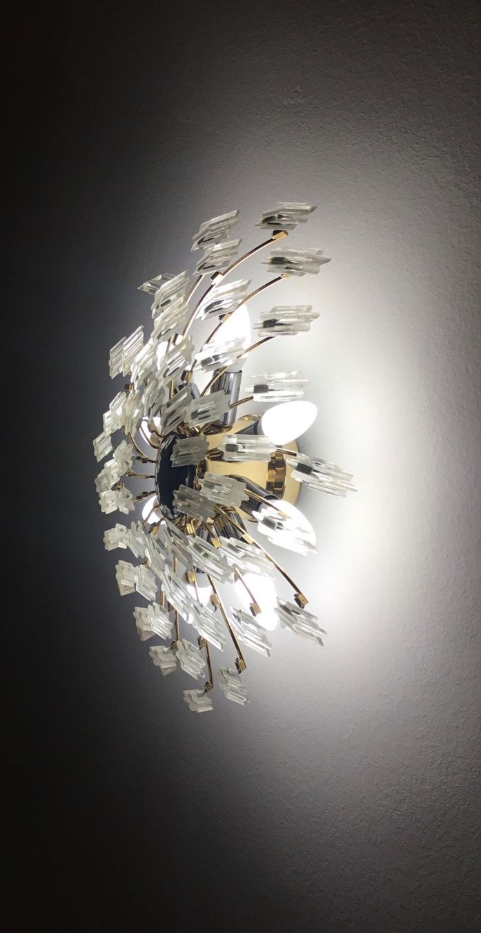 Lampen: Wand oder Deckenlampe Sunburst Mid Century – Gebraucht aus Schlieren von Jeajet 2