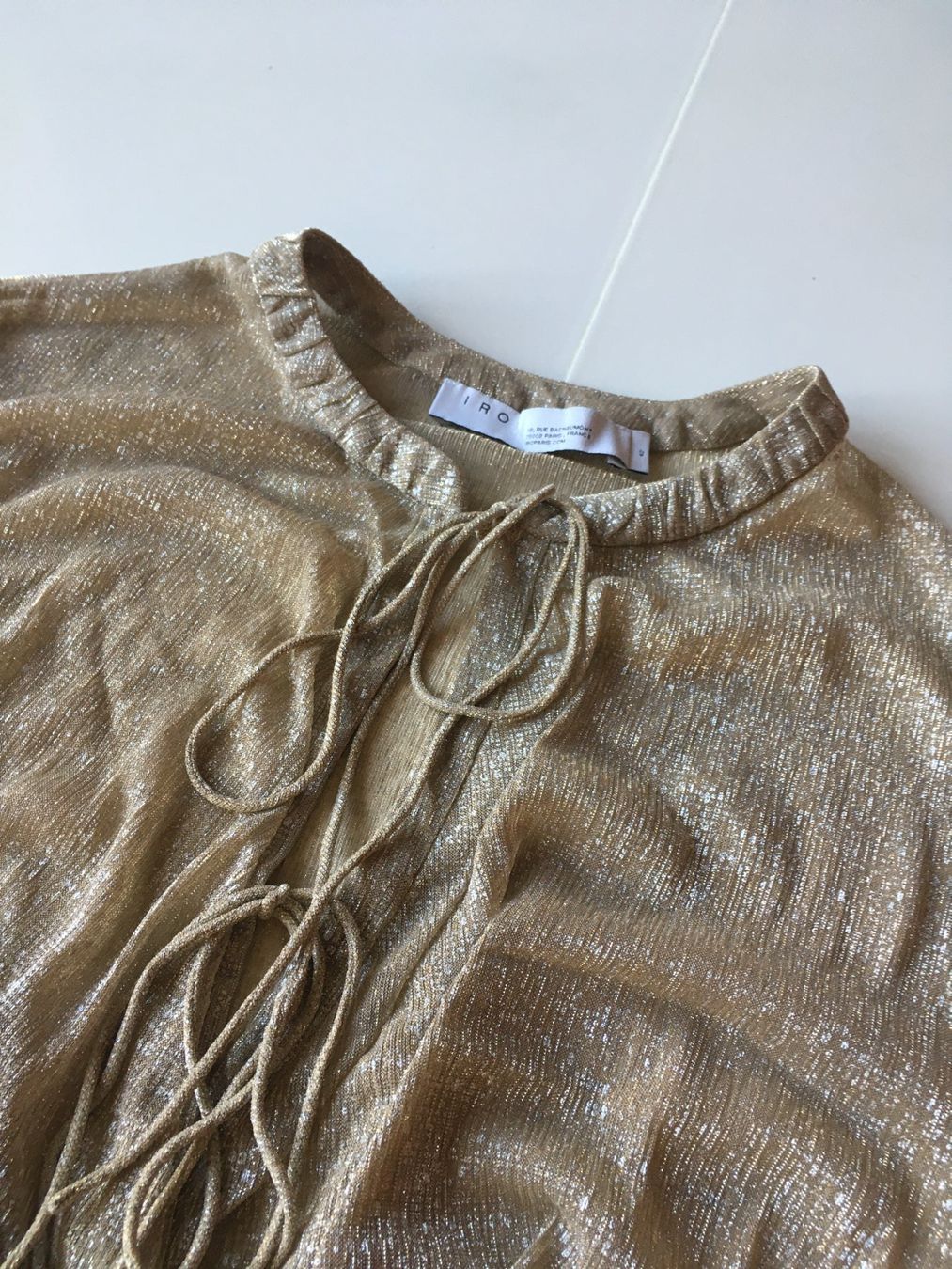 Iro Kleider: Robe IRO Metallic Spacius - Taille S/M – Gebraucht aus Troinex von Irisglo 5