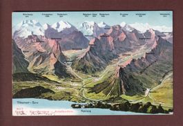 SPIEZ und Umgebung - Vogelschau - 1907