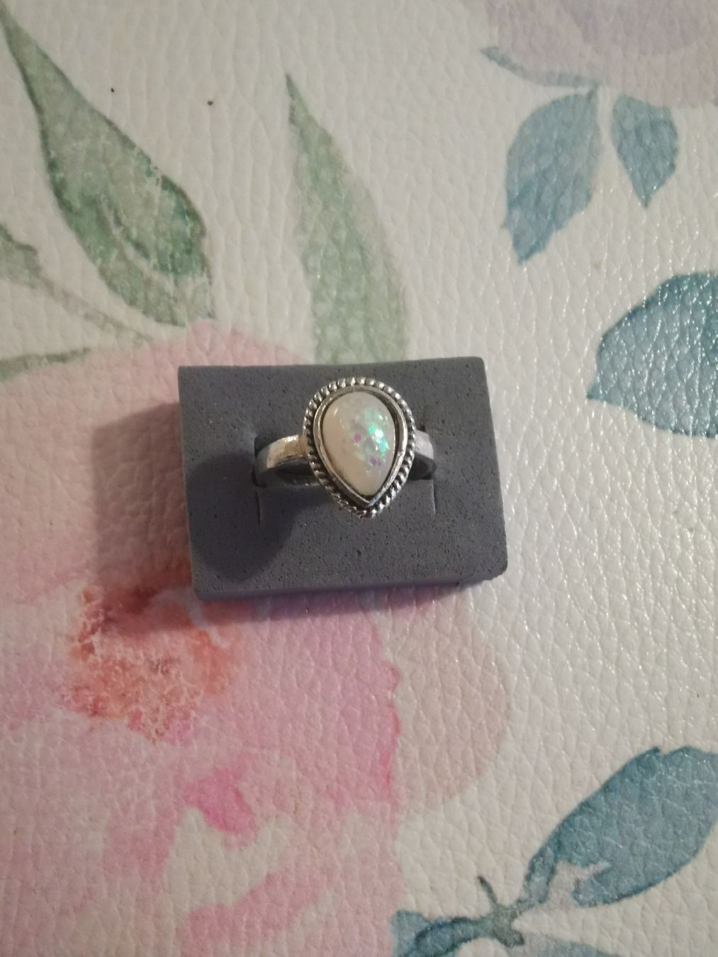Anelli: Bague pierre opale – Nuovo (secondo la descrizione) da Brügg BE venduto da Angel2300